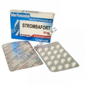 Strombafort (Станозолол, Винстрол) Balkan 100 таблеток (1таб 10 мг)